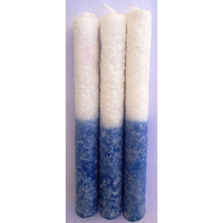 Vela de Sal Azul-Blanca