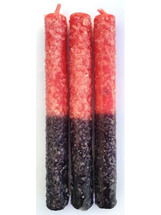 Vela de Sal Negra-Roja