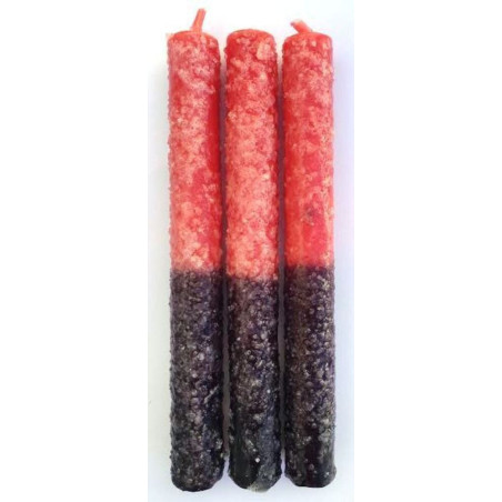 Vela de Sal Negra-Roja