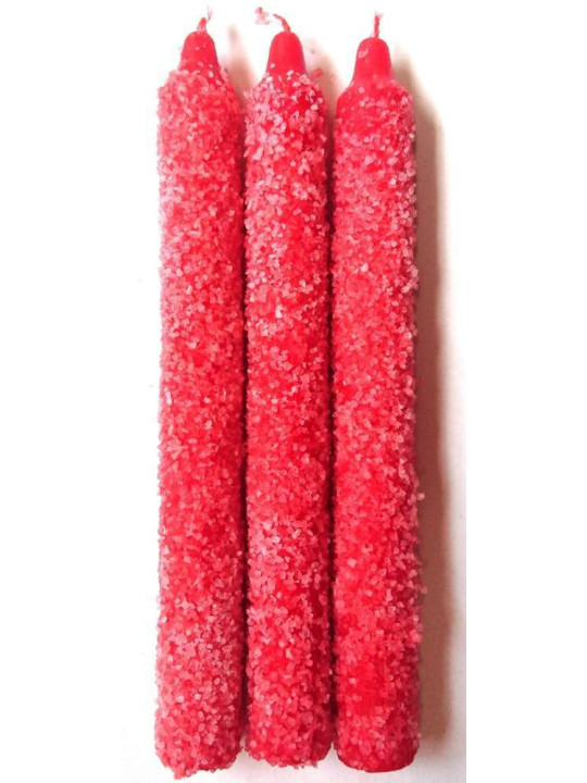 Velas de Sal Roja
