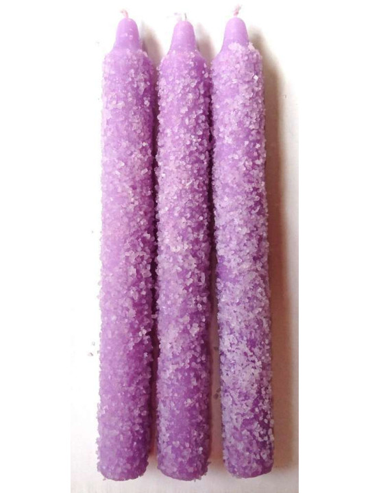 Velas de Sal Violeta