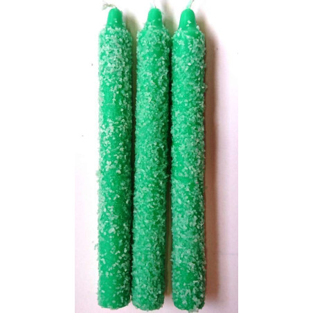 Velas de Sal Verde Claro
