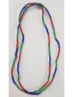 Collar Verde, Rojo, Azul
