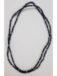 Collar Negro con Bolita