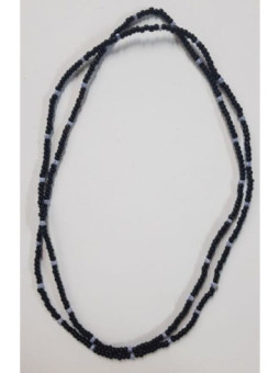 Collar Negro con Bolita