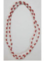 Collar 3 Cuentas Rojas y 3 Cuentas Blancas