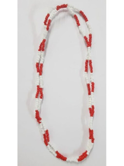 Collar Rojo Blanco