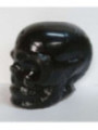 Vela Calavera Negra. 11 x 9 Centímetros