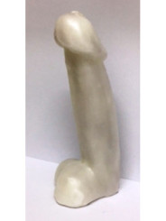 Vela Blanca Falo ( Pene) 18cm