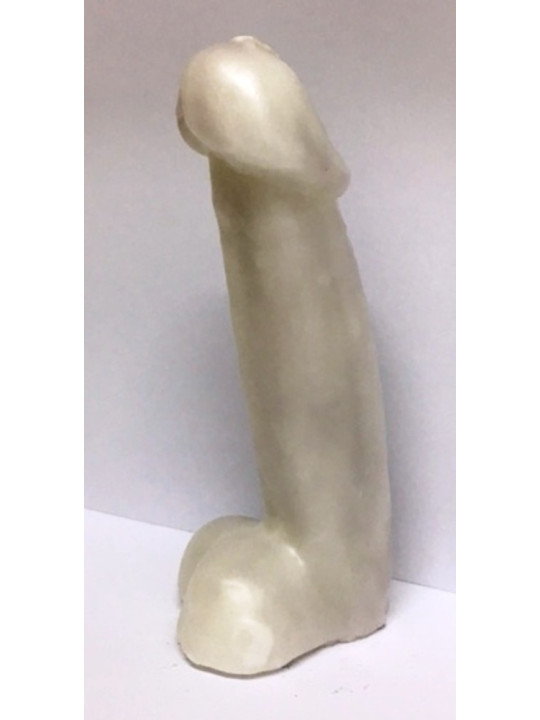 Vela Blanca Falo ( Pene) 18cm