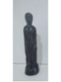 Vela Grande Negro Hombre 19cm
