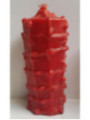 Vela Mil Nudos Roja. 6 x 15 Centímetros