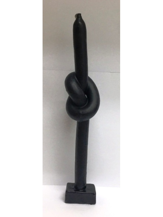 Vela Nudo Negro 20 Centímetros