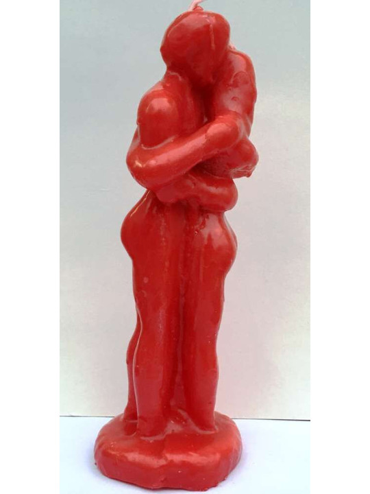 Pareja Entrelazada Roja Hombre Mujer 18cm.