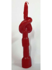 Vela Nudo Roja 20 Centímetros