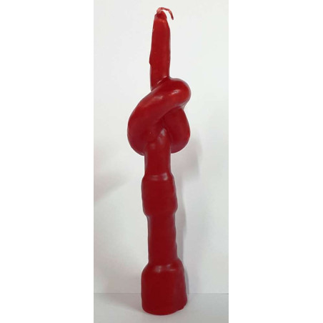 Vela Nudo Roja 20 Centímetros