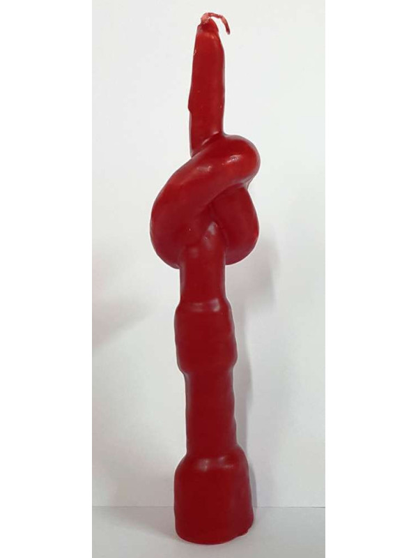 Vela Nudo Roja 20 Centímetros