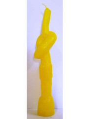 Vela Nudo Amarillo 20 Centímetros