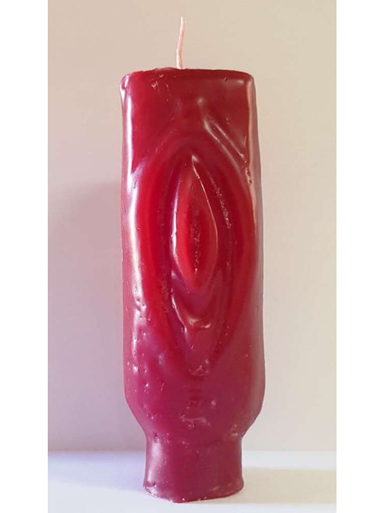 Vela Vagina Roja 14cm