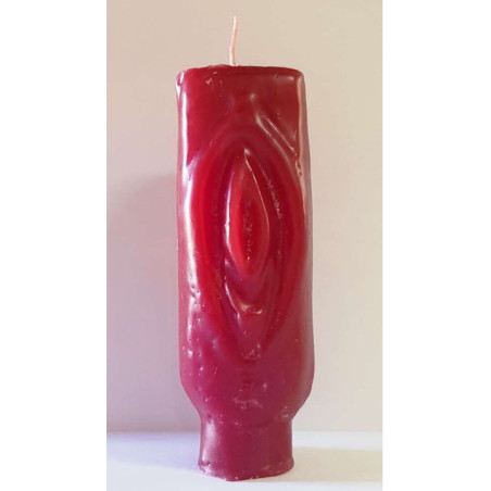 Vela Vagina Roja 14cm