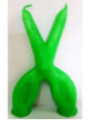 Vela Tijera Verde Grande. 18 Centímetros