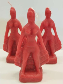 Vela Pomba Gira 7 Saias Roja