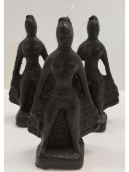 Vela Pomba Gira 7 Saias Negra