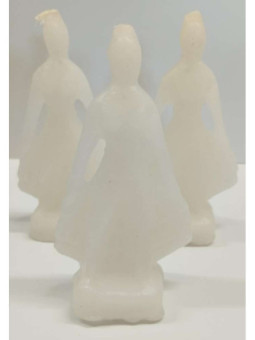 Vela Pomba Gira 7 Saias Blanca