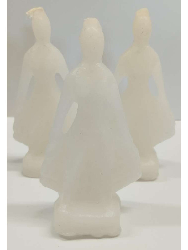 Vela Pomba Gira 7 Saias Blanca