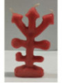 Figura Vela Cruz de Exú Roja