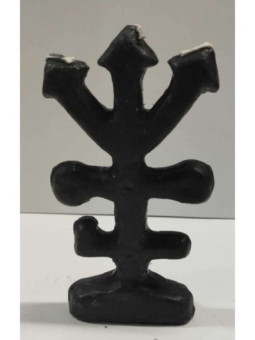 Figura Vela Cruz de Exú Negra