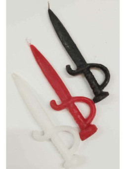 Figura Artesanal Espada de San Jorge Negra