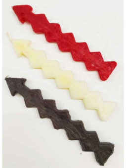 Figura Artesanal Santeria Rayo de Oya Blanco.