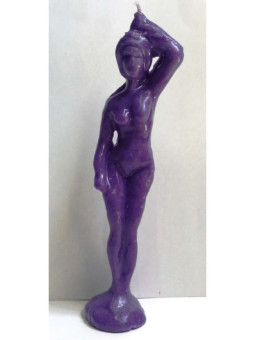 Vela Grande Morada Mujer 24cm