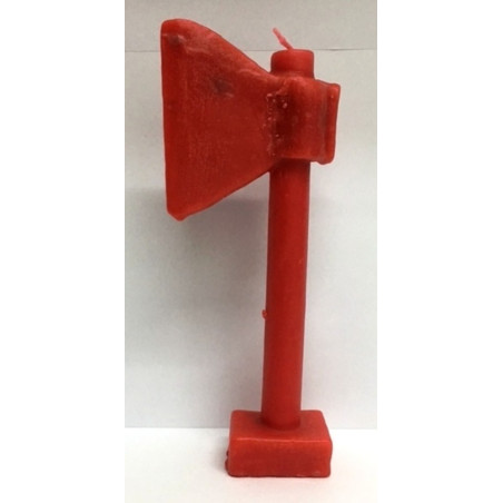Vela Hacha Roja. 20 Centímetros