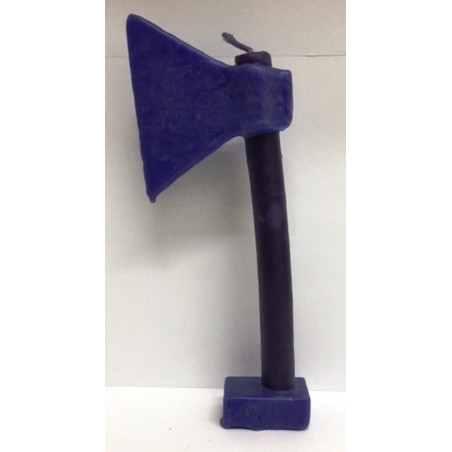 Vela Hacha Morada. 20 Centímetros