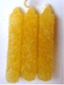 Vela de Sal Amarilla Pequeña 11cm
