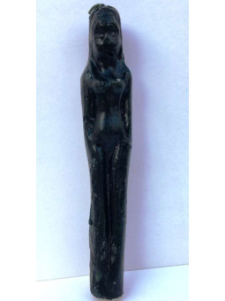 Veladora Negra Forma Mujer, 20X2