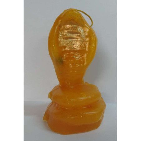 Cobra Amarilla. 15 cm alto x 8 cm Base