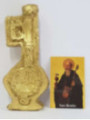 Llave Dorada San Benito, 15cm