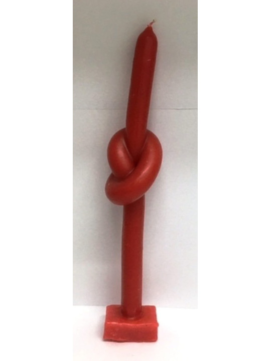 Vela Grande Nudo Roja 2 x 25 Centímetros