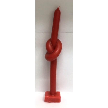 Vela Grande Nudo Roja 2 x 25 Centímetros