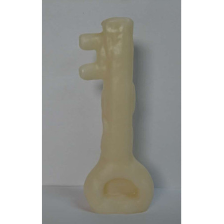 Vela Llave Blanca. 18 Centímetros