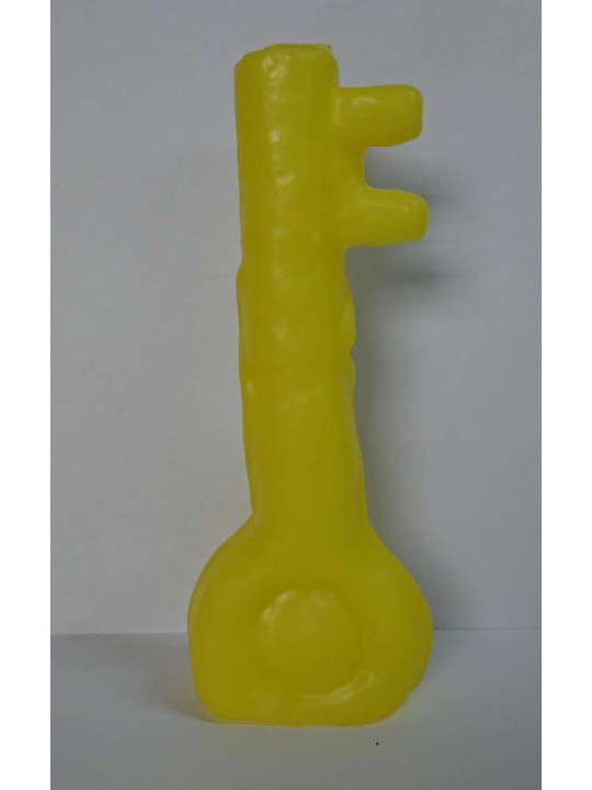 Vela Llave Amarilla. 18 Centímetros