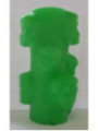 Velón Mil Caras Verde Grande, 16x9cm