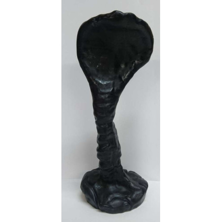 Vela Cobra Negra 23cm x 10cm