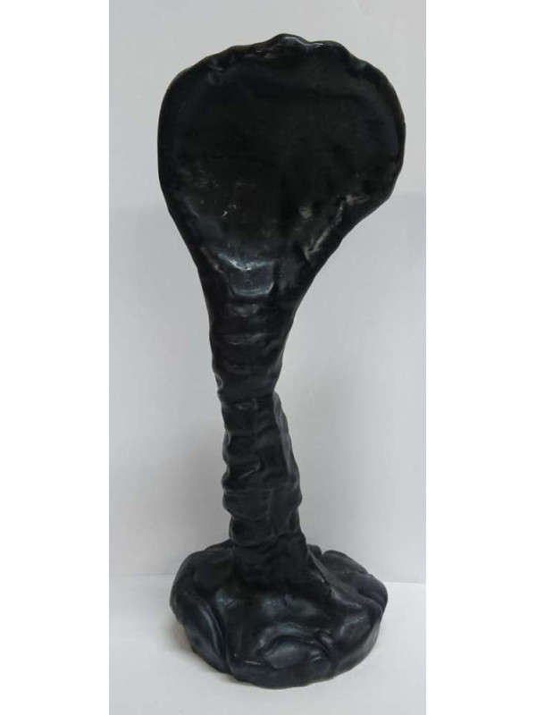 Vela Cobra Negra 23cm x 10cm
