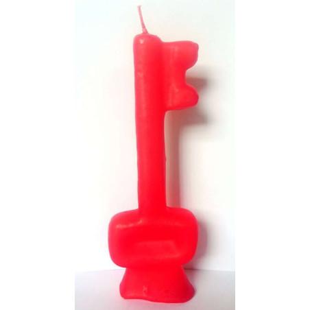 Vela Llave Roja. 15 Centímetros