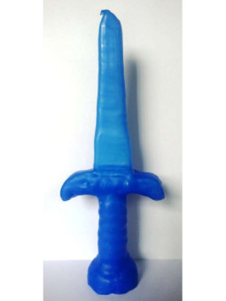 Espada Artesana  de Cera San Miguel, 24 cm, Defensa y Protección