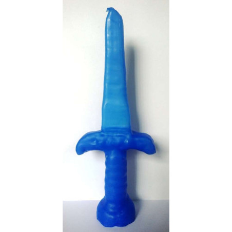 Espada Artesana  de Cera San Miguel, 24 cm, Defensa y Protección
